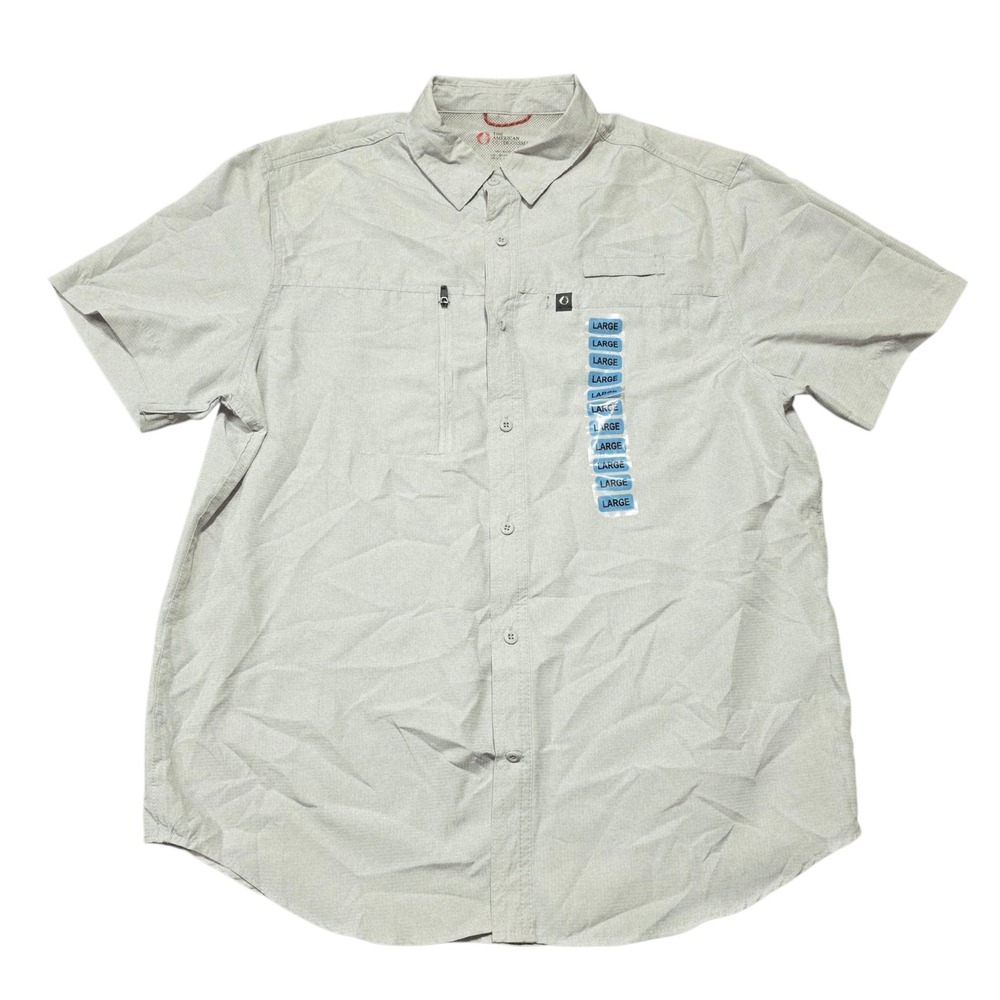 The American Outdoorsman Mens Shirt,‎ Large, Button Up, Fishing, Hiking